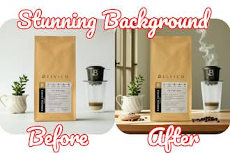 create ai generated backgrounds for your product photos