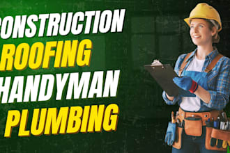 design a lead generating roofing website plumbing handyman construction website