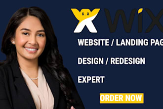 wix website design, wix website redesign, wix, carrd website design, wix expert