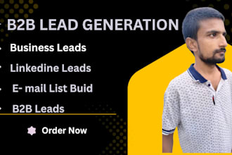 provide targeted b2b leads, linkedin leads, and email leads
