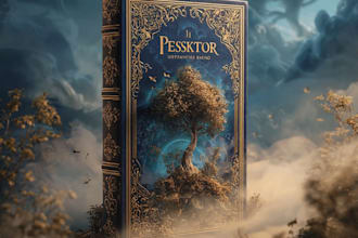 fantasy book cover design or fantasy book cover