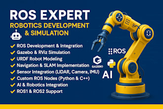do ros development, simulation, and integration services