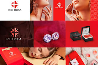 do feminine, beauty, jewelry, diamond, cosmetics logo design