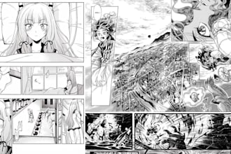 draw manga page manga panel nsfw manga storyboard manga comic manga artist