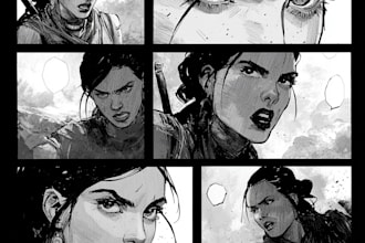 draw graphic novel comic book superhero comic comic page comic storyboard artis