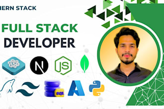 your frontend developer, backend and fullstack develper