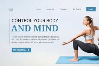 design squarespace pilate website barre yoga  website physical fitness website
