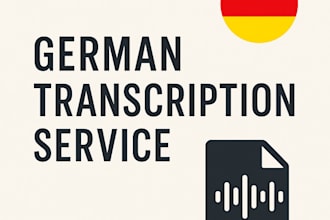 transcribe your german audio or video into clear text