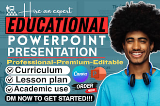 design educational, academic presentations, teachers, students canva powerpoint