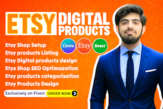 setup etsy digital product etsy shop etsy digital planner, etsy digital products