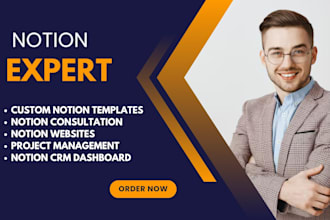 build custom notion client portal, notion templates notion CRM notion consultant