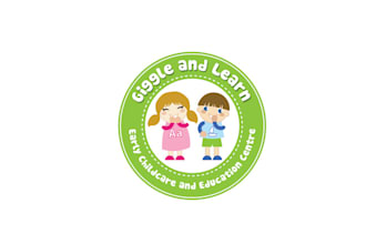 design modern childcare and education centre logo