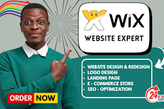 wix website redesign wix website development wix website design