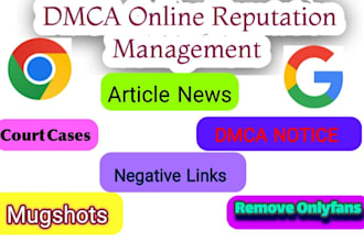 help remove mugshots, bad news, and negative links from google search