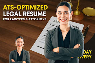 create an ats optimized legal resume CV for lawyers and attorneys lawyer resume