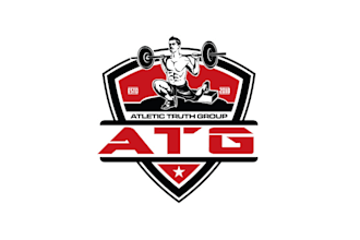 design split squat booming sports training logo
