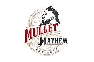 design modern super barber and barber shop logo