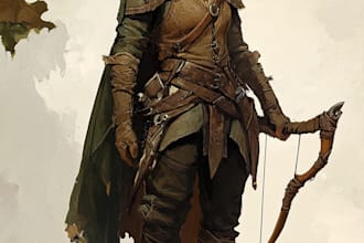 dnd character art and dnd character art