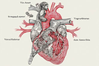 draw exercise, medical and anatomy illustrations
