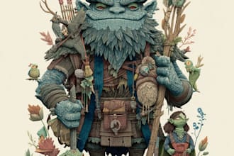fantasy art creatures and characters