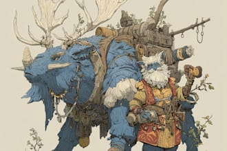 originate fantasy art creatures and characters