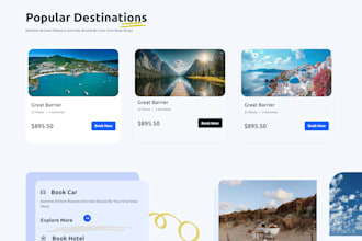 design web landing page UI UX figma