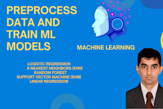 preprocess data and train ml models
