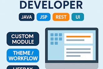 develop and customize liferay portal theme and modules