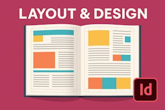 make a layout and design an indesign document