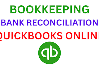 do bookkeeping and bank reconciliation in quickbooks online