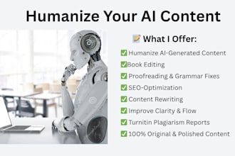 transform ai generated content into human quality writing