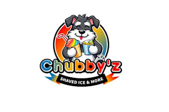 design unique colorful shaved ice cream logo