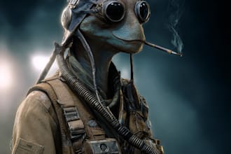 create game character art for you in star wars, video games