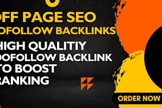do 200 high quality dofollow link building off page SEO backlinks