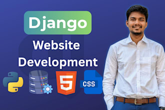 be professional django developer for modern website