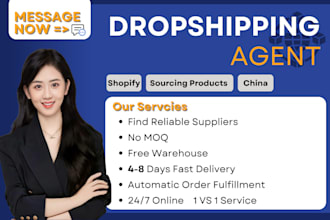 be your shopify dropshipping agent, sourcing products in china