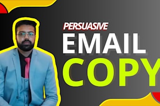 create direct response email marketing sequences and write sales email copy