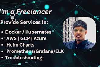 help you in kubernetes, docker and any devops related work