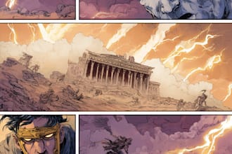 do comic book illustration page, comic artist