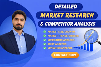 do market research and competitor analysis
