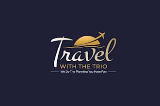 make memorable fabulous logo for equally fab trio