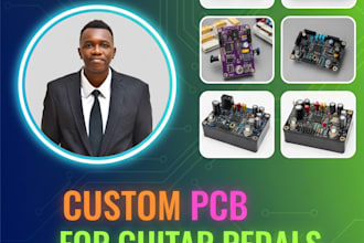 design guitar pedal effects pcbs for you