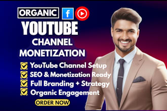 create a full youtube channel with SEO and monetization strategy