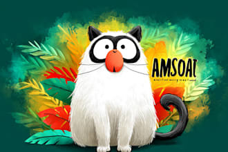draw cute animals cartoon