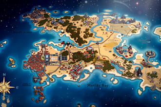 fantasy dnd map design battlemap map illustration dnd city map fantasy map maker
