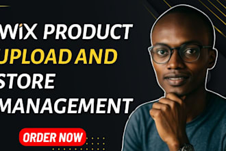 upload products and manage your wix store professionally