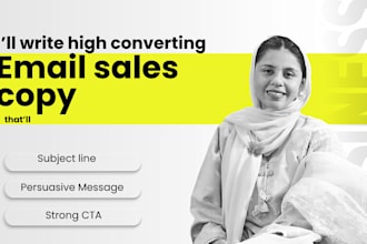 write sales emails copies and email sequences that convert