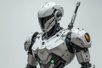 design high quality robot, mech, cyberpunk, conceptsr