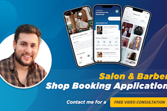 develop a custom salon booking app