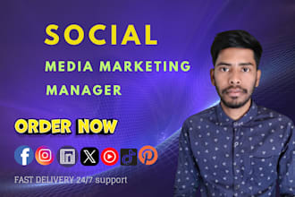 manage social media with creative strategy
